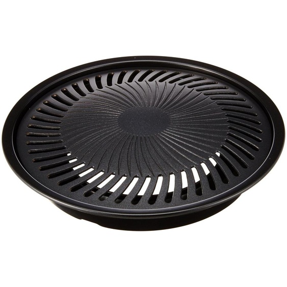 Assiette de barbecue yakiniku, petite, en aluminium et en acier, pour charbon de bois, pour une utilisation intérieure