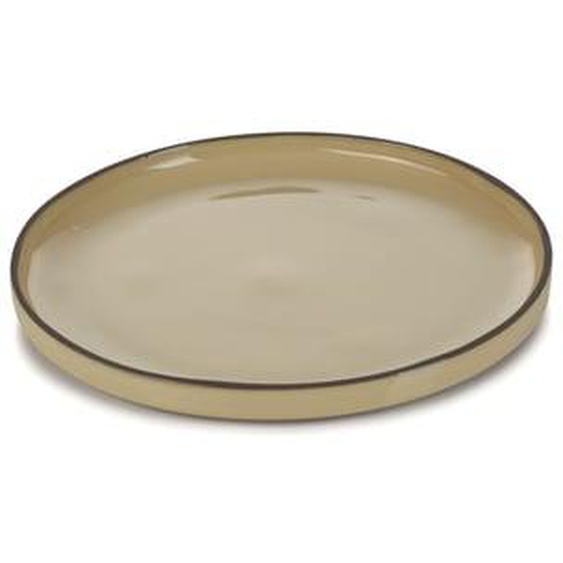 Assiette plate Caractère céramique Muscade Ø21 cm