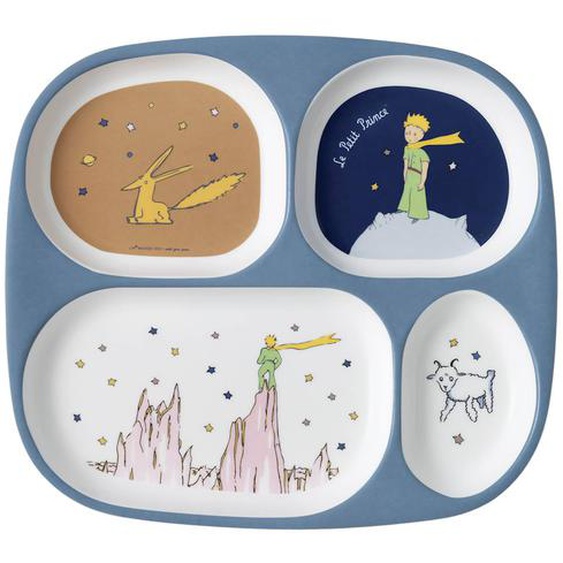 Assiette Plateau À Compartiments Le Petit Prince Bleu