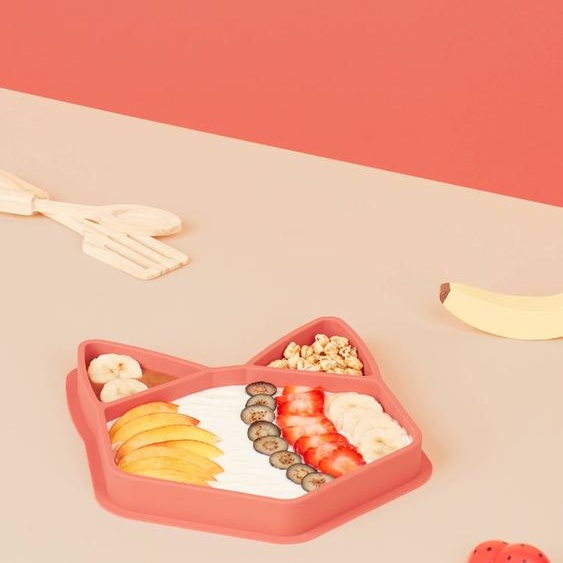 Assiette Repas Isy Terracotta (renard)