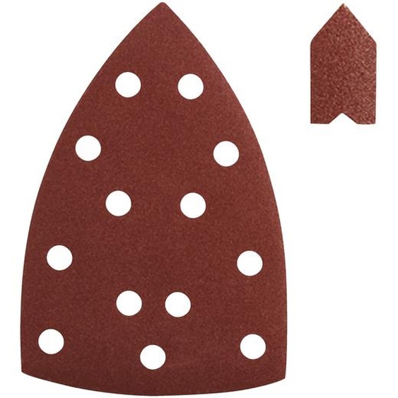 Assortiment 20 abrasifs auto-agrippants 149 x 99 pour ponceuses triangulaires