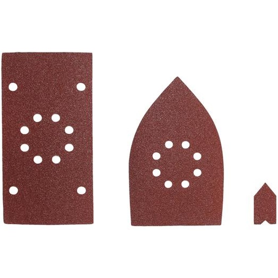 Assortiment 30 abrasifs auto-agrippants pour ponceuse