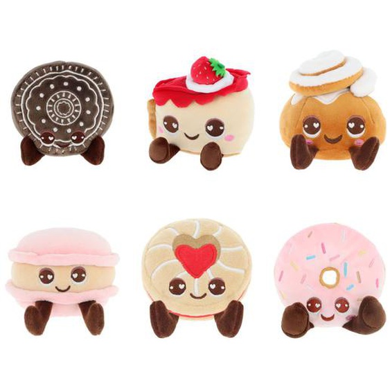 Assortiment De 6 Peluches Pâtisseries Parfumées Multicolore