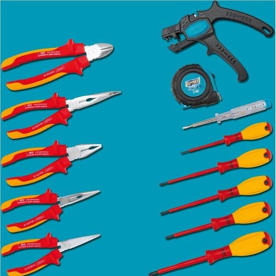 Assortiment doutils VDE, 14 pièces, 0-20/14