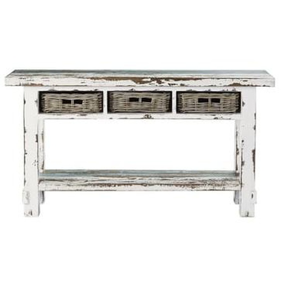 ATLANTIC  Console en bois recyclé massif 150 cm