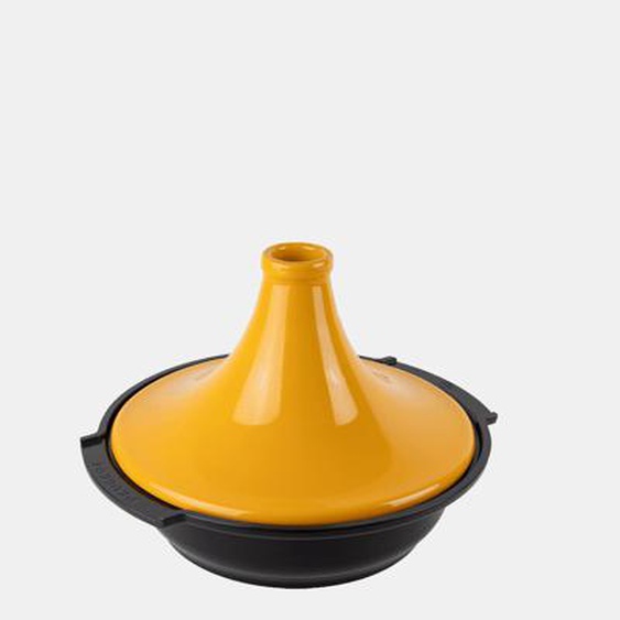 Atlas Atlas, Tajine Tous Feux, Jaune Safran, 30 cm - 11,75 in