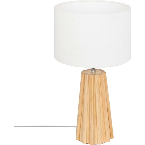 Atmosphera createur dinterieur - Lampe de table « adon » beige h53cm