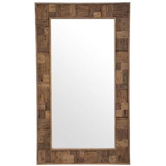 Miroir Ori - bois dacacia et verre - 70x115 cm - Beige - Atmosphera createur dinterieur