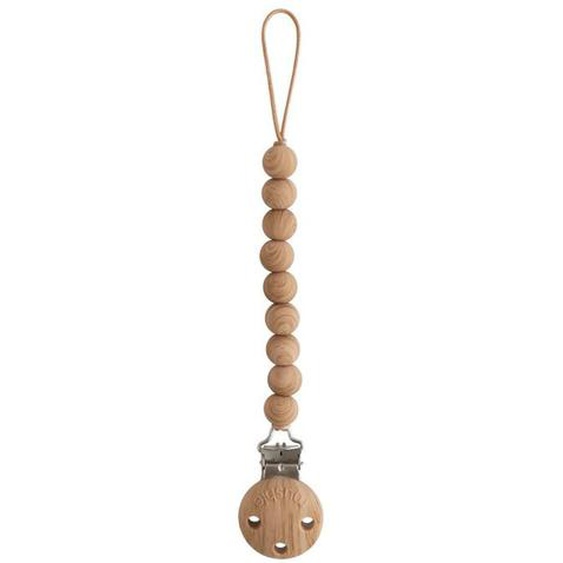 Attache Sucette En Silicone Bois