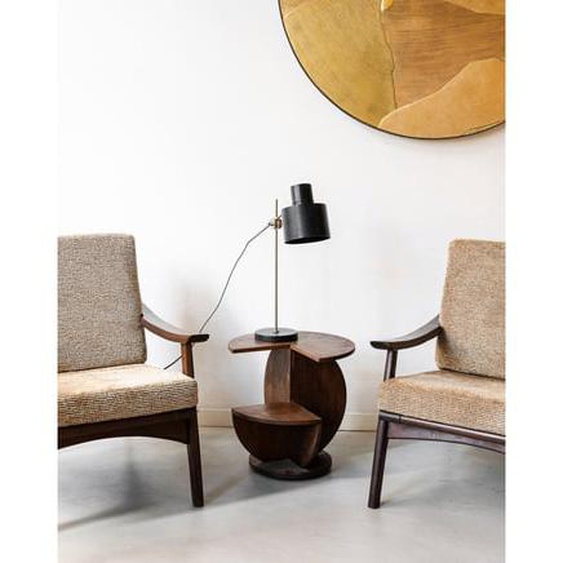 Aude, la table dappoint en bois N°2 - Produit chiné