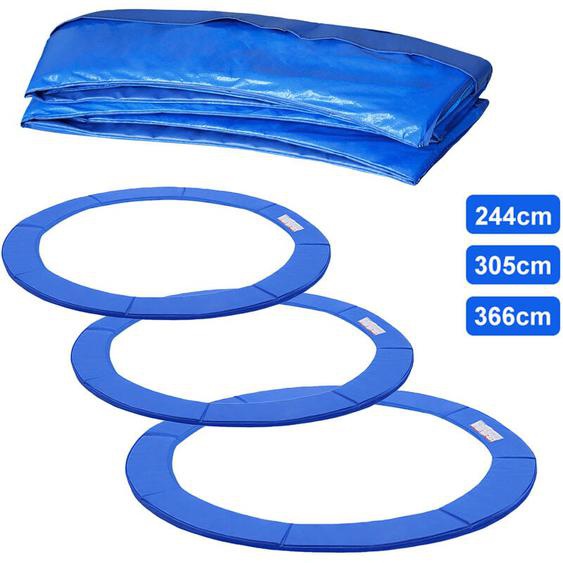 Aufun - Edge Cover pour Trampoline diamètre 244 cm pvc pe Spring Edge Protector pour Trampoline