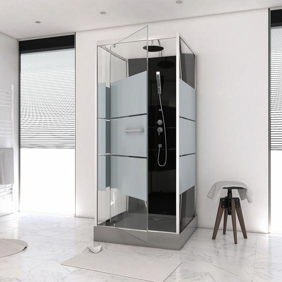 Aurlane - Cabine de douche carrée scratchy 80 - 80x80x220cm