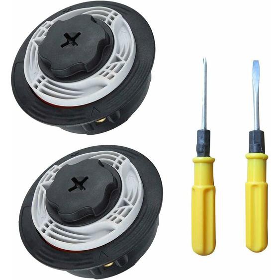 Swyeoot - AutoCut C6-2 Tête de débroussailleuse de rechange 4006-710-2126 pour débroussailleuses Stihl FS38, FS40, FS45, FS46, FS50, FSE60, FSE71,