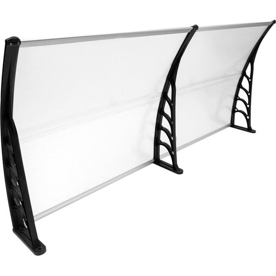 Auvent de porte - Store - Polycarbonate PC - Protection contre la pluie et le soleil - Pour porte, véranda, terrasse