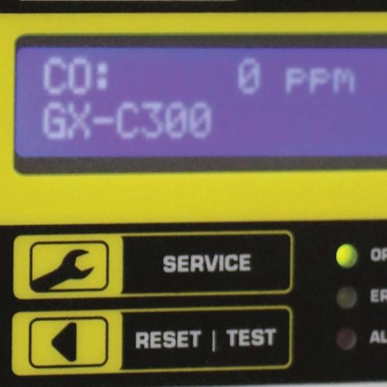 Avertisseur de CO professionnel GX-C300P