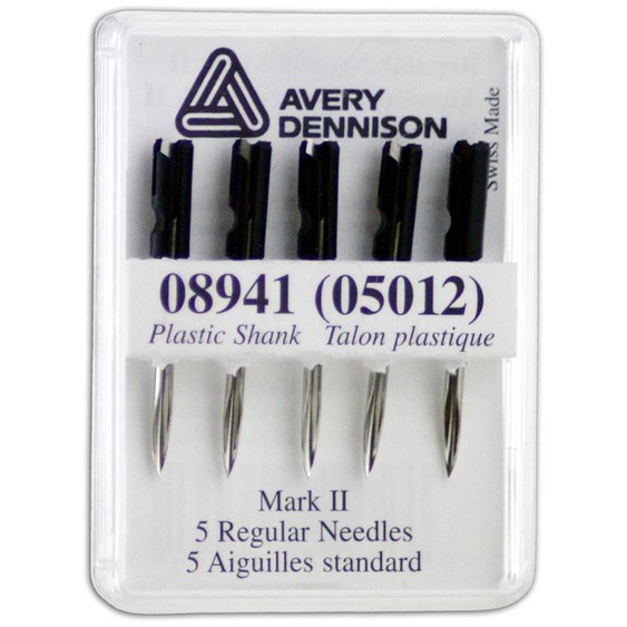 AVERY DENNISON Aiguilles pour pistolet à étiqueter standard - Métal - Lot de 5