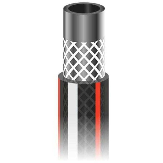 AW Tools - Tuyau flexible « Classic+ », PVC AW3506 (20 m x 2,54 cm) (noir)