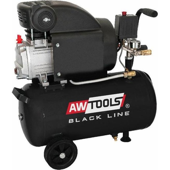 Awtools Compressor Ac24 24L 2.0Hp Black Line