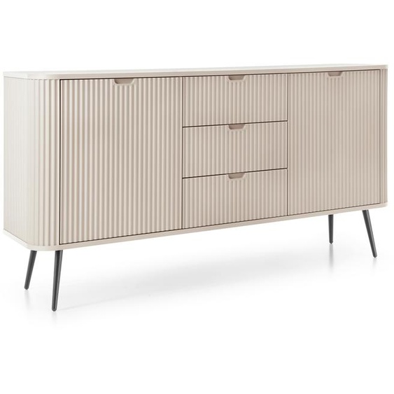 AX LIVING Armoire à tiroirs Commode Salvia KSZ168 168 cm Cachemire