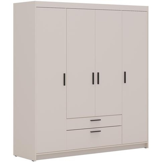 AX LIVING Armoire à tiroirs Penderie Beige Armoire Storicos 4T 176,3 cm