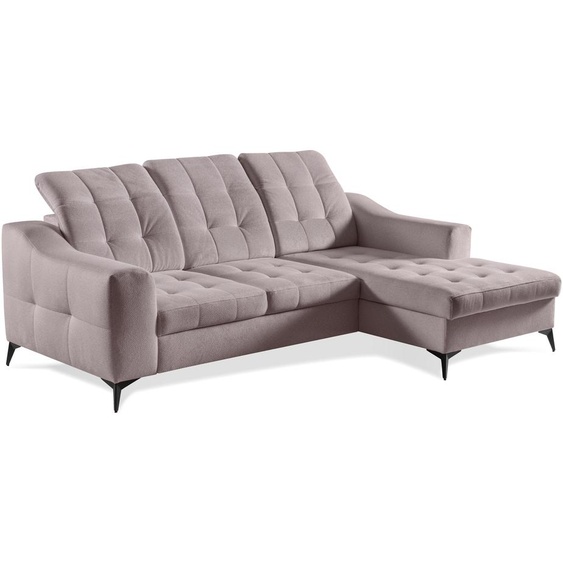 AX LIVING beige L Canapé Santera Canapé avec dossier inclinable 250