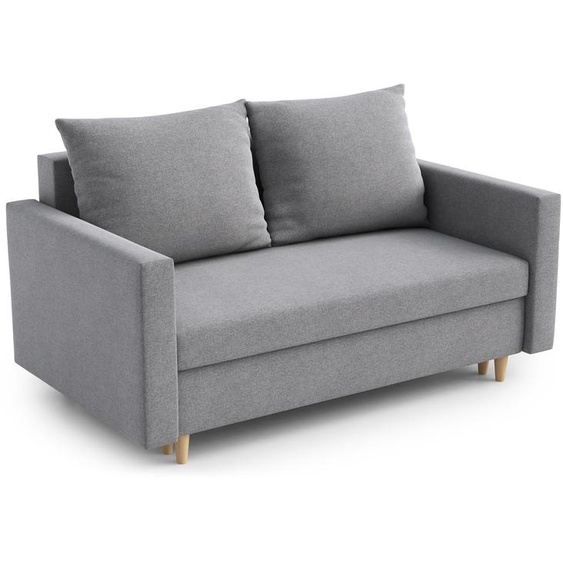 AX LIVING Canapé Modern Shurton 155 cm Gris - Confortable 2 places