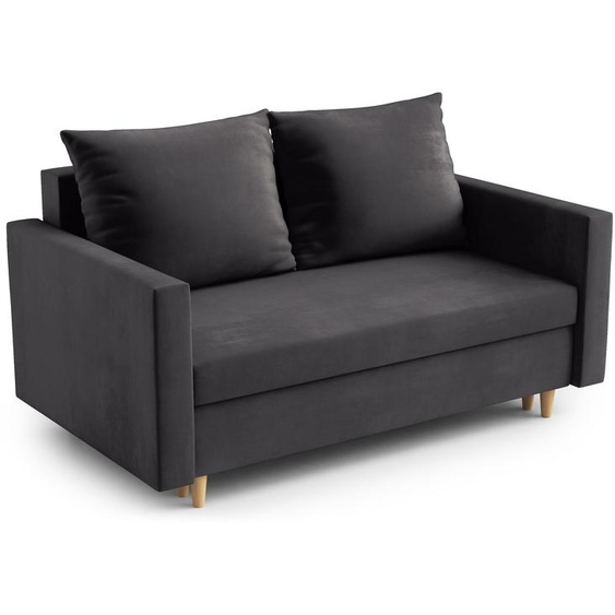 AX LIVING Canapé Modern Shurton 155 cm Gris - Elégant 2 places