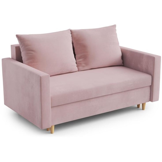 AX LIVING Canapé Modern Shurton 155 cm rose - Elégant 2 places