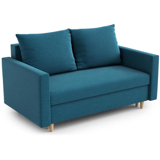 AX LIVING Canapé Modern Shurton 155 cm Turquoise - Stylé 2 places