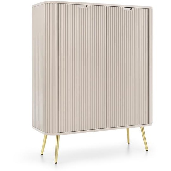 AX LIVING Highboard Armoire Salvia K103 103 cm Moderne en cachemire