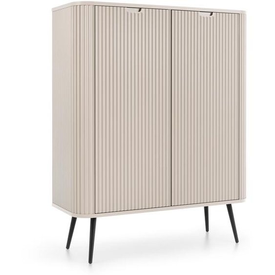 AX LIVING Highboard Armoire Salvia K103 103 cm Moderne en cachemire