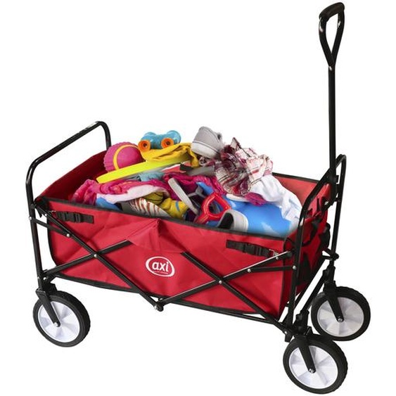 AXI AB100 Chariot pliable rouge - Chariot pliable / Charrette de jardinage