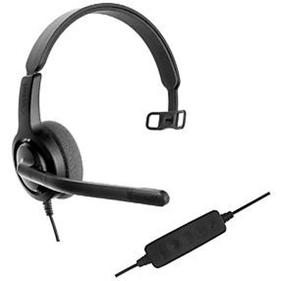 Axtel Voice UC28 HD Mono NC - Casque filaire USB - Noir