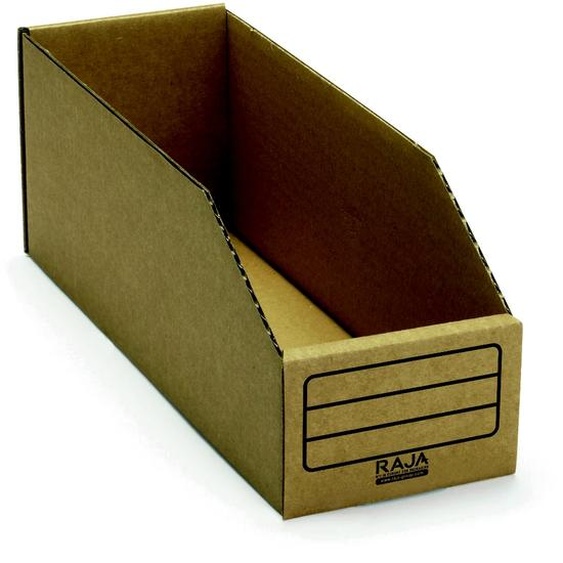 Bac à bec carton brun RAJA 4 L, colis de 50