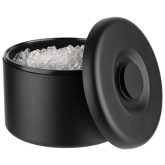 Bac à glaçons ARCTIC, en PS/aluminium, 6 litres, noir