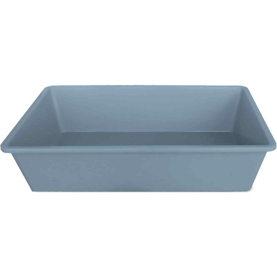Bac à litière Beeztees Tray 1 bleu-gris 40 x 30 x 10 cm