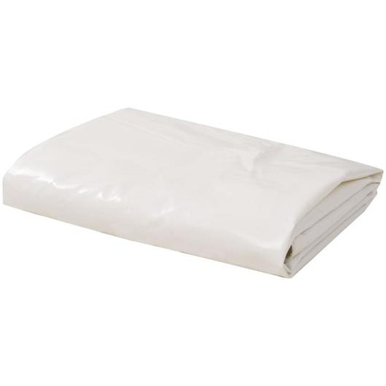 Bâche 650 g / m² 3 x 5 m Blanc