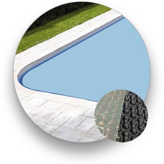 Bâche à bulle 500 µ Geobubble Génération Piscines Corniche : 3.72 x 3.32 m