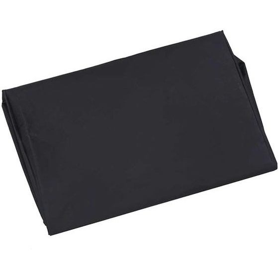 Bâche de chariot de jardin Noir 81x41x21 cm Tissu