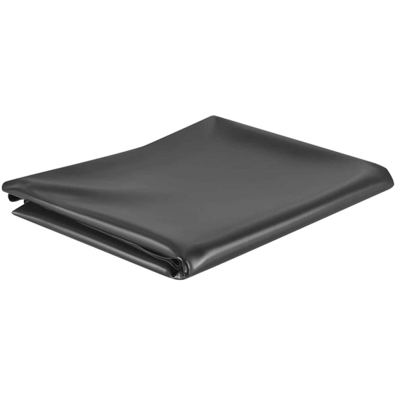 Bâche en PVC, dimensions 5 x 8 mètres, épaisseur 0,5 mm, couleur noire