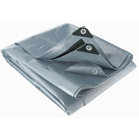 Bâche multifonctions grise et noire 200 g/m2 WERKA PRO