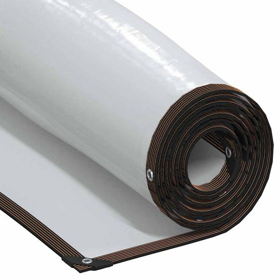 Bâche transparente avec œillets 4x12 m polyéthylène