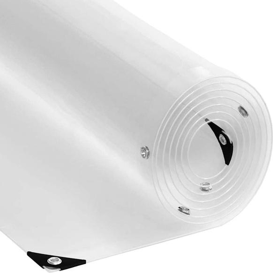 Bâche transparente pratique avec illets 3x5 m PVC - Bâches & films de protection ,design Möbel 7909557 1parcel