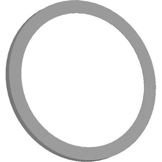 BACHMANN PIX Set danneaux décoratifs aspect inox, 25 pcs.