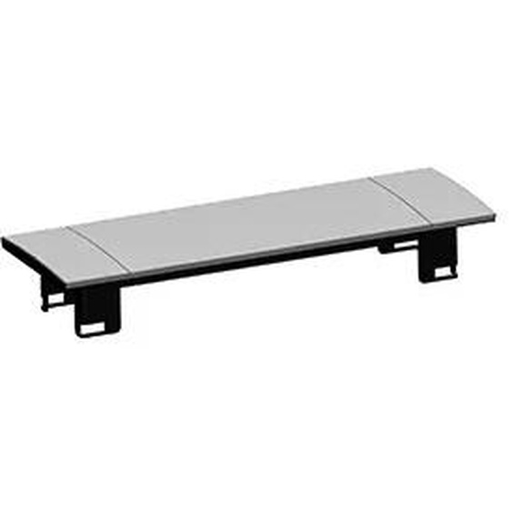 Bachmann POWER FRAME COVER 3-way - Cache pour connexion encastrée - noir, aluminium (915.500)