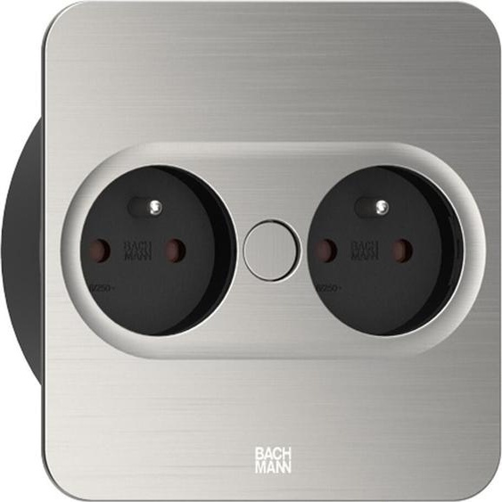 BACHMANN TWIST 2 2xUTE 2,0m AEH aspect inox carré