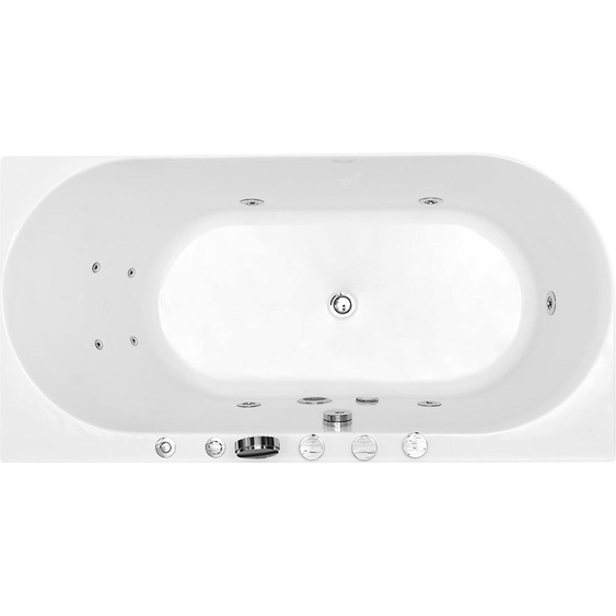 Baignoire à hydromassage acrylique Indoor Baignoire Home Spa blanche