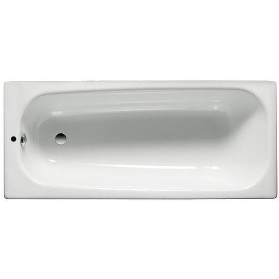 Baignoire avec pieds CONTESA 160x70cm non percée en acier blanc - ROCA - A235990000