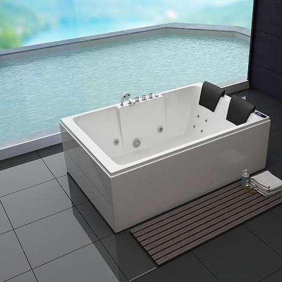 Baignoire balnéo Torino 180 x 120 cm