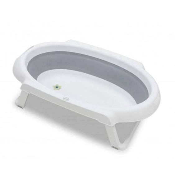 Baignoire Bébé Pliante Compacte Curviflex Blanc